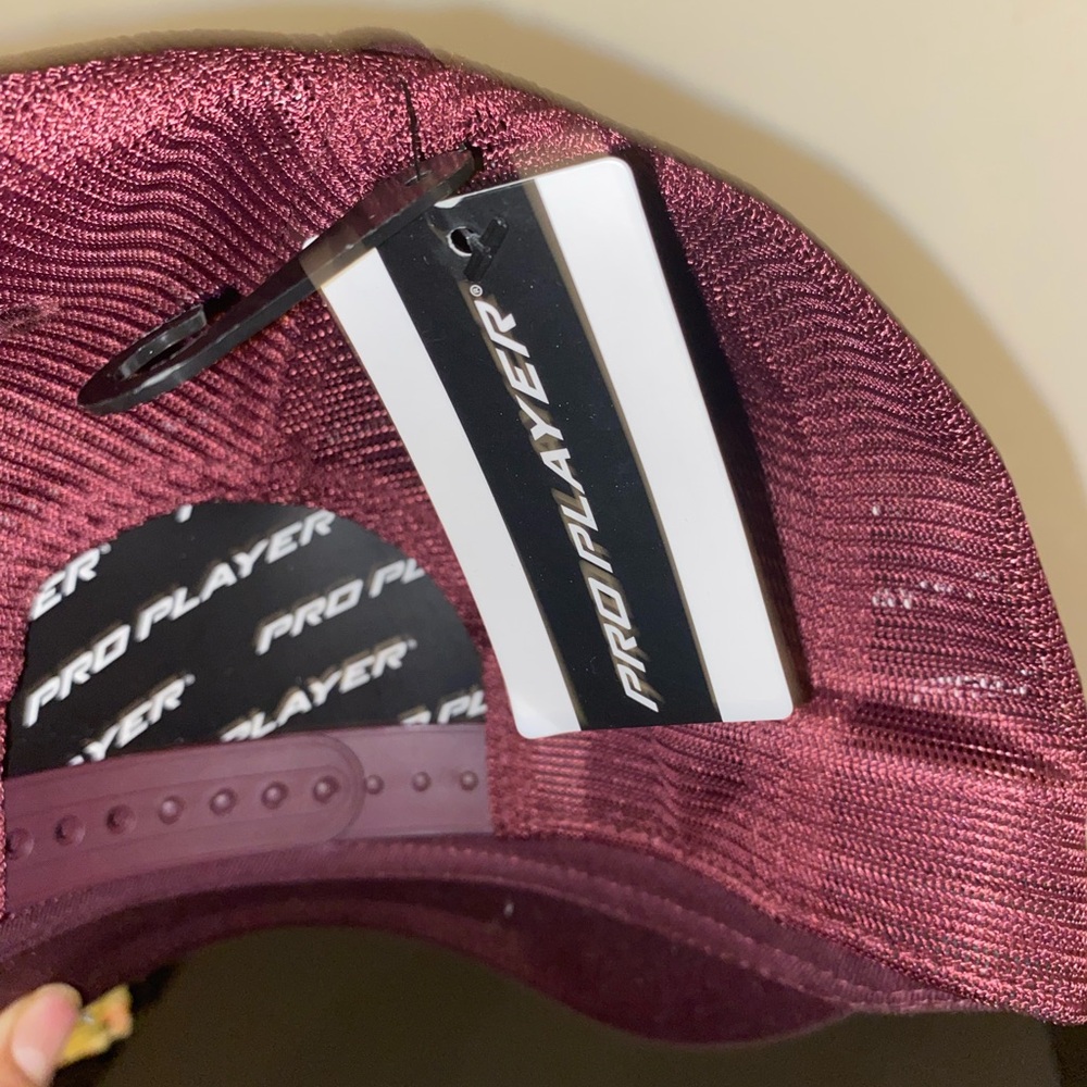 Pro Player Maroon Hat - Picture 5 of 5